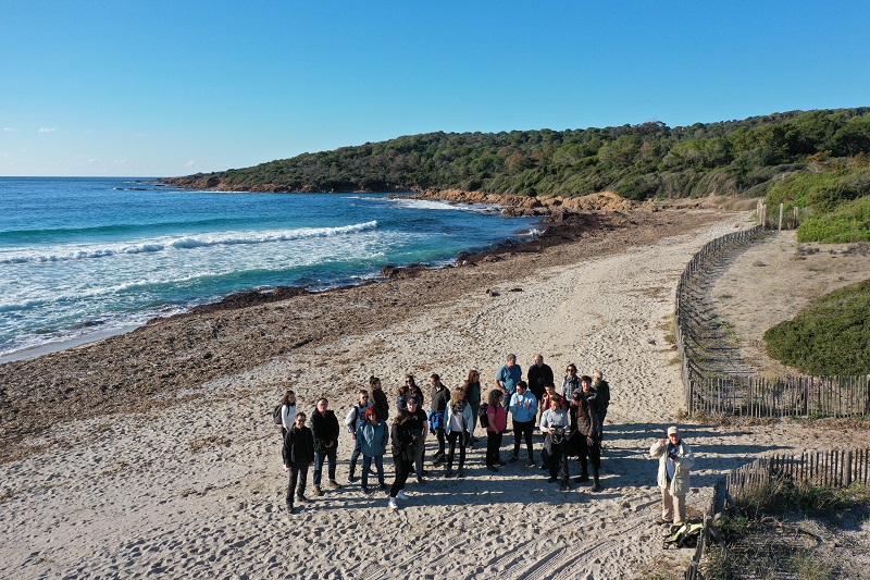 Groupe plage de Capo di Feno